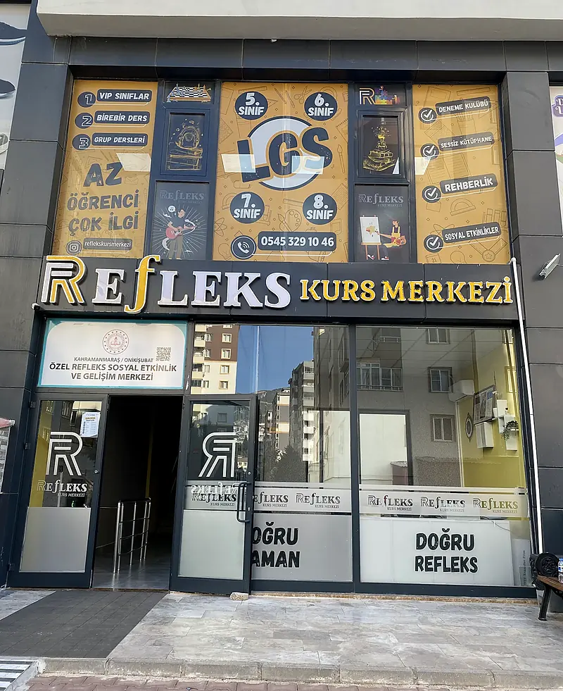 Refleks Kurs Merkezi girişi